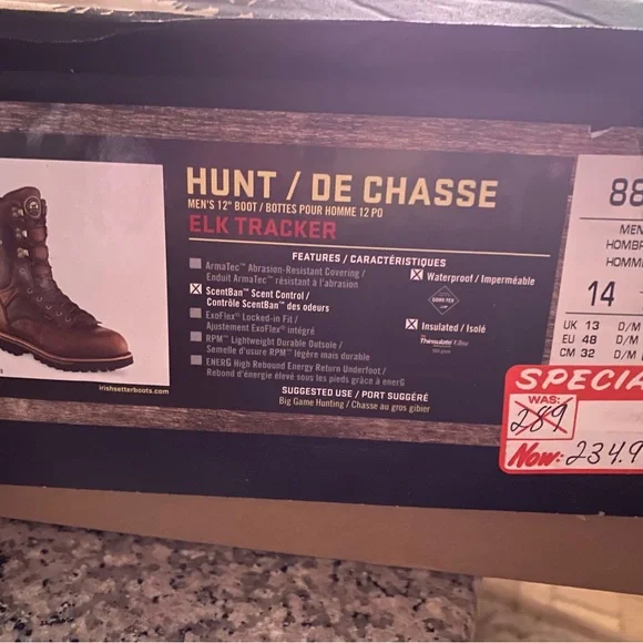 Irish Setter by Red Wing NEW Leather Men's Work Hunting Boots - Picture 4 of 6